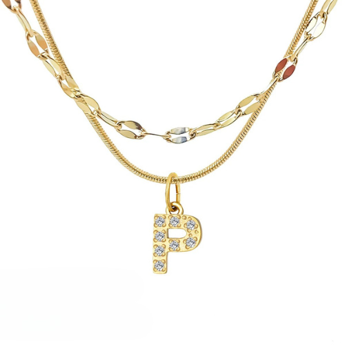 DIAMOND LETTER NECKLACE