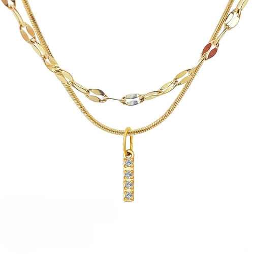 DIAMOND LETTER NECKLACE