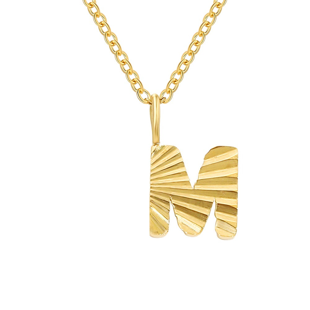 LAPARELLA LETTER NECKLACE