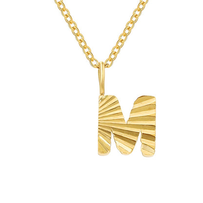 LAPARELLA LETTER NECKLACE