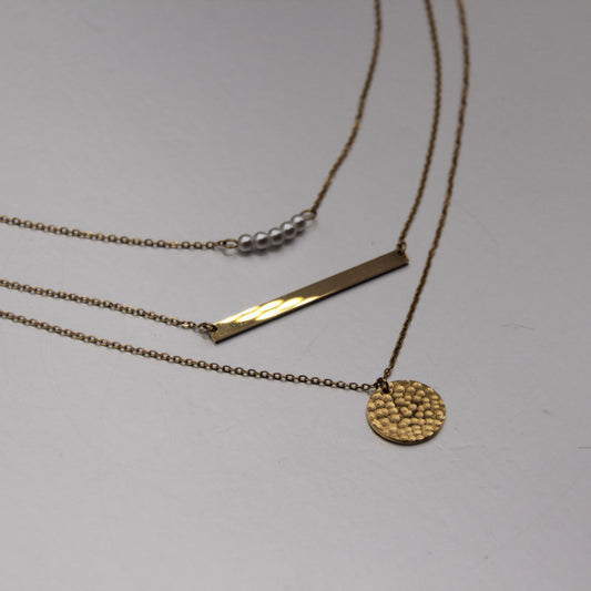 LUNA TRIO NECKLACE