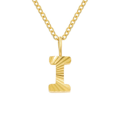 LAPARELLA LETTER NECKLACE