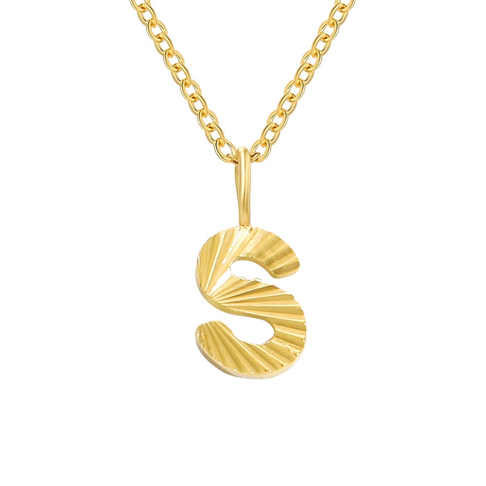 LAPARELLA LETTER NECKLACE