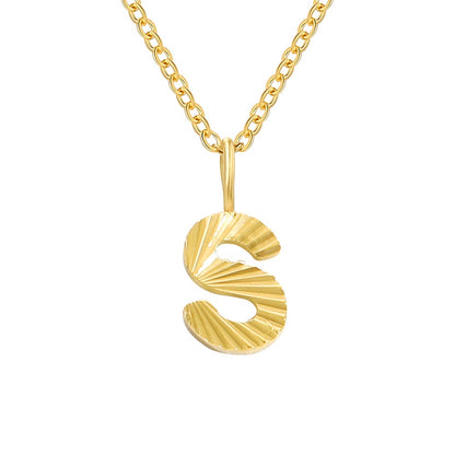 LAPARELLA LETTER NECKLACE