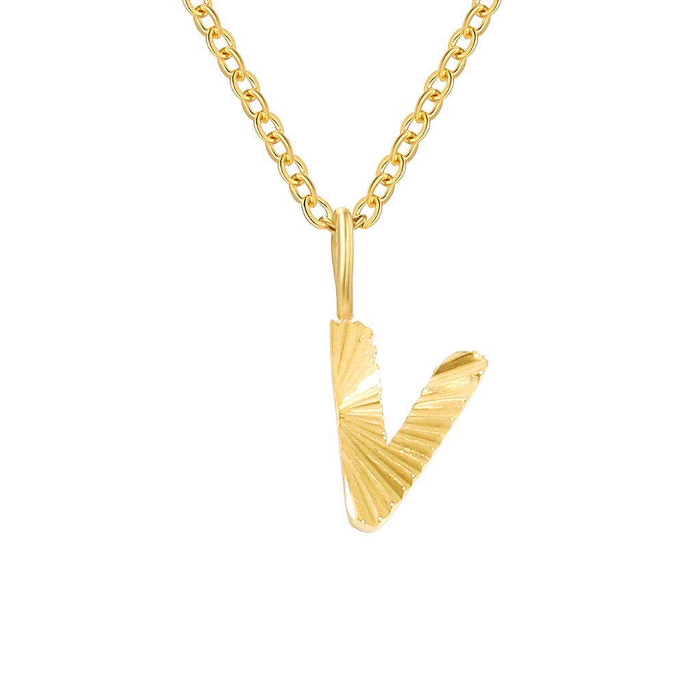 LAPARELLA LETTER NECKLACE