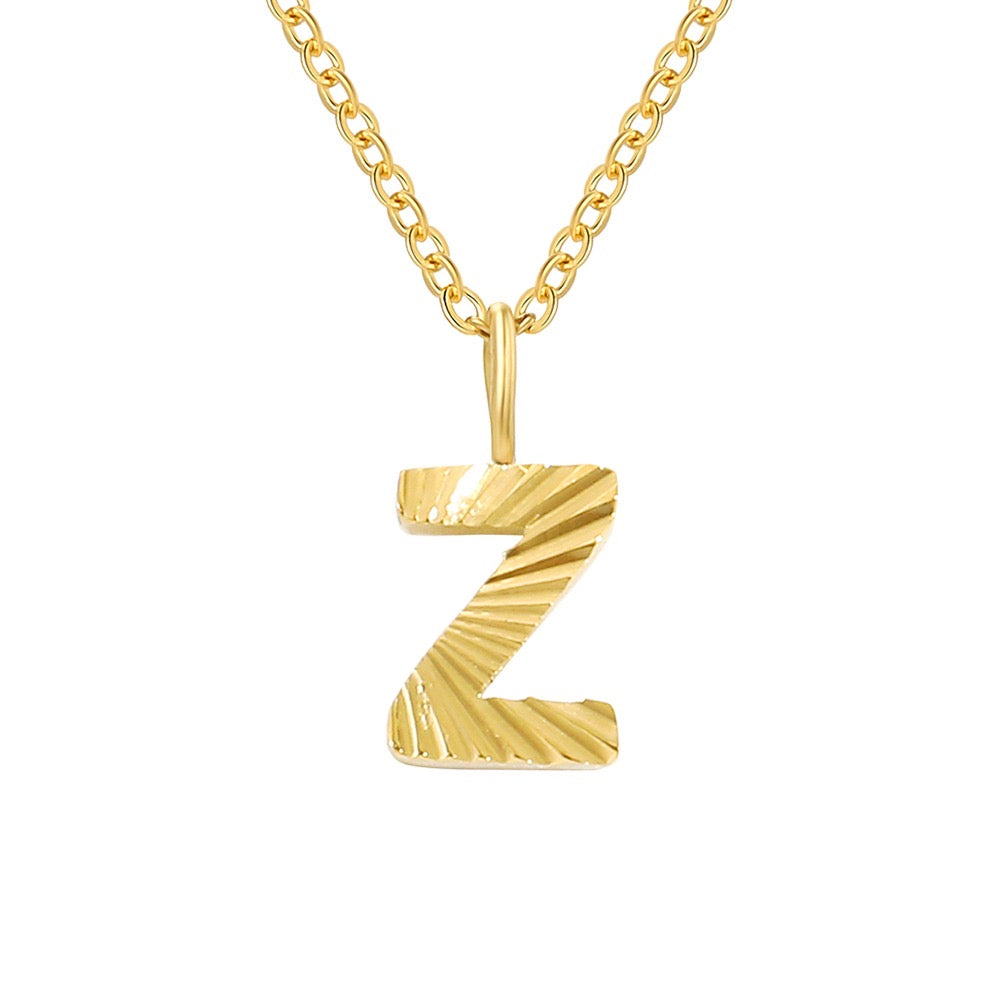 LAPARELLA LETTER NECKLACE