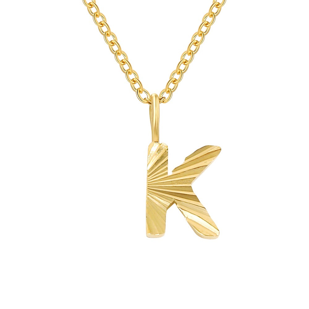 LAPARELLA LETTER NECKLACE