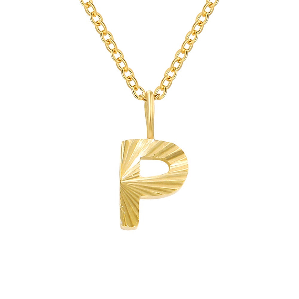 LAPARELLA LETTER NECKLACE