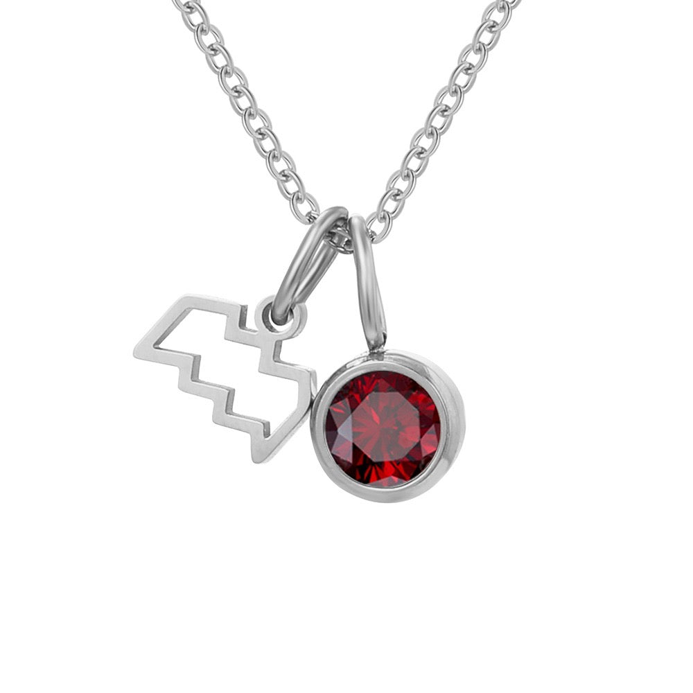 BIRTHSTONE NECKLACE