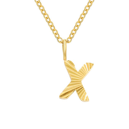 LAPARELLA LETTER NECKLACE