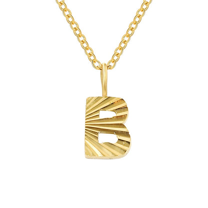 LAPARELLA LETTER NECKLACE