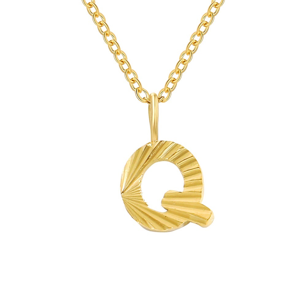 LAPARELLA LETTER NECKLACE