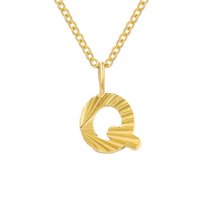 LAPARELLA LETTER NECKLACE