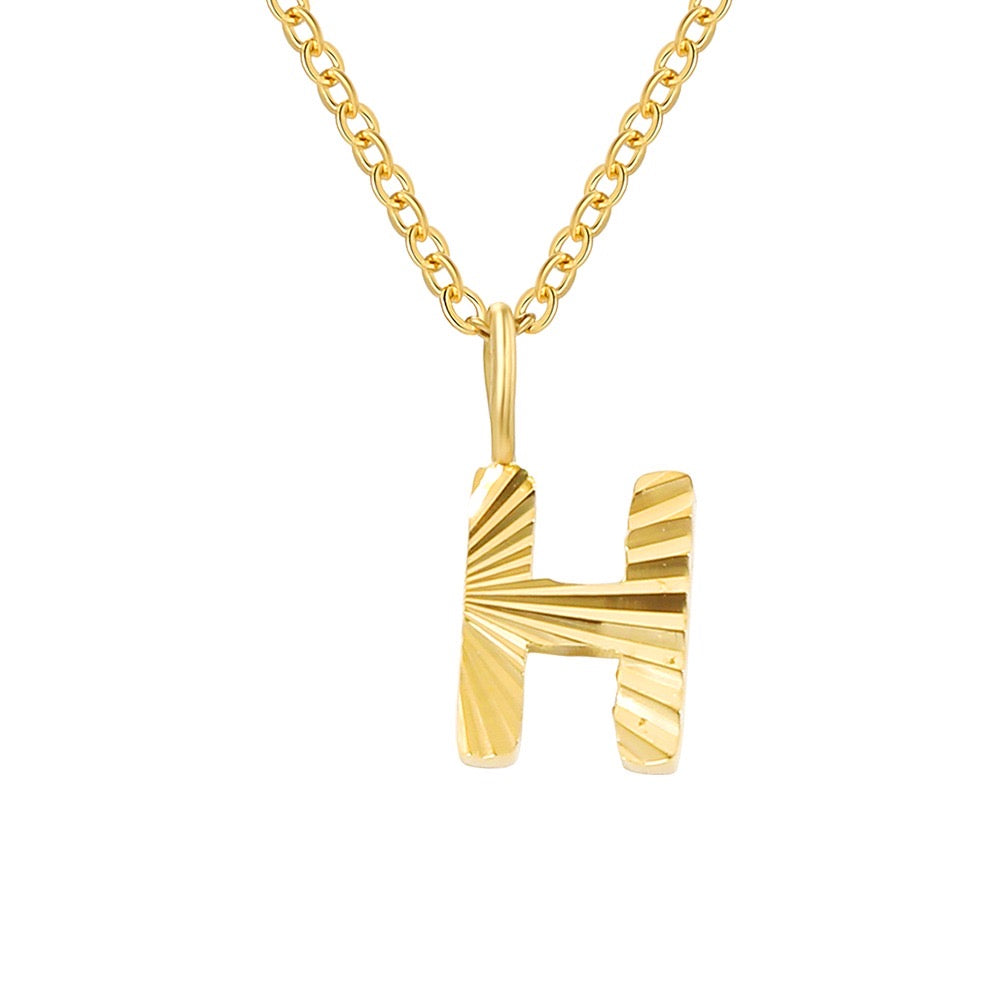 LAPARELLA LETTER NECKLACE