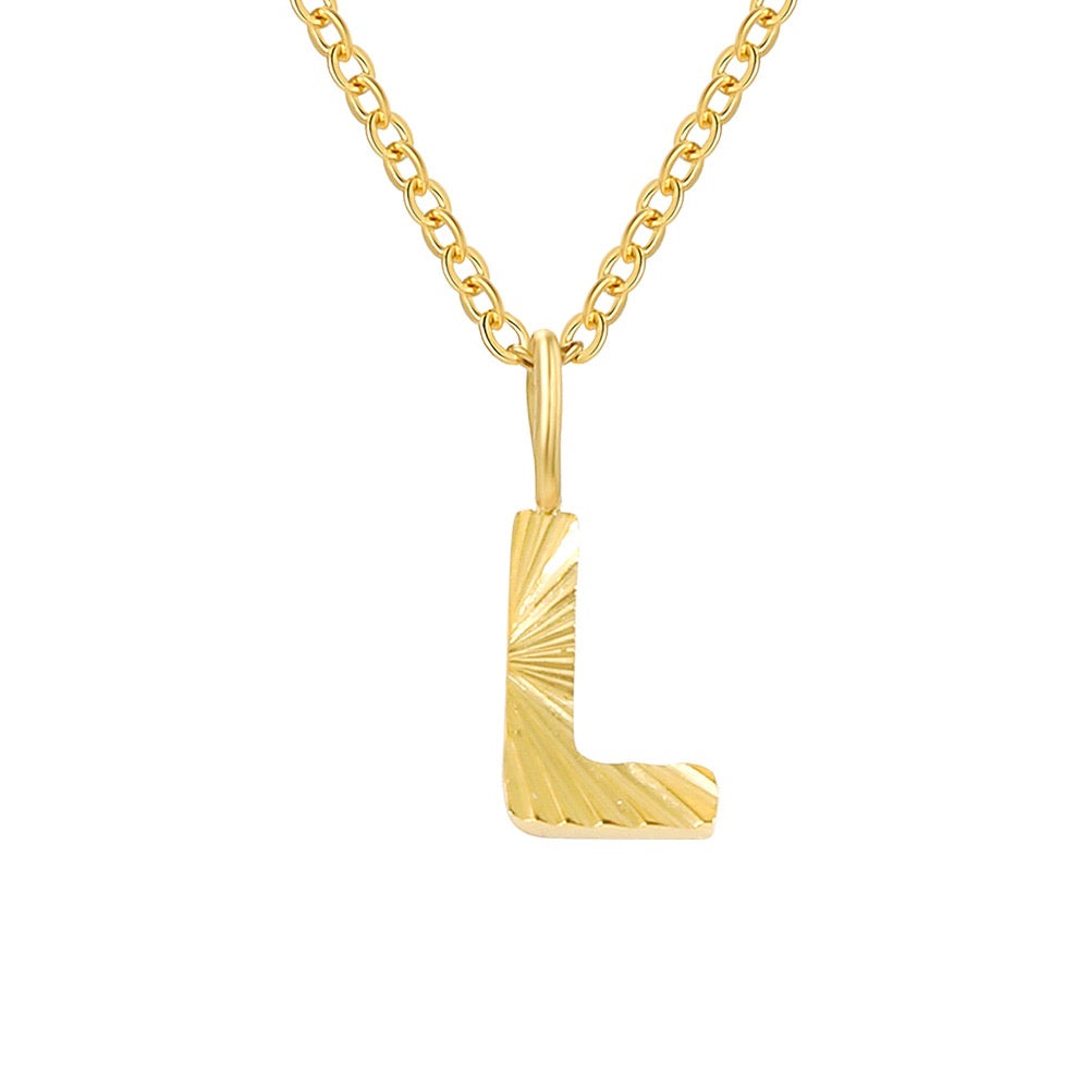 LAPARELLA LETTER NECKLACE