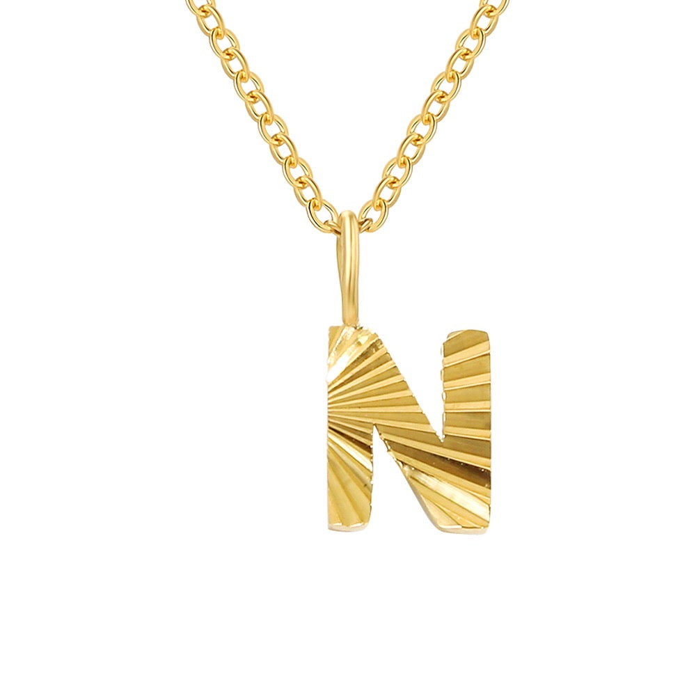 LAPARELLA LETTER NECKLACE
