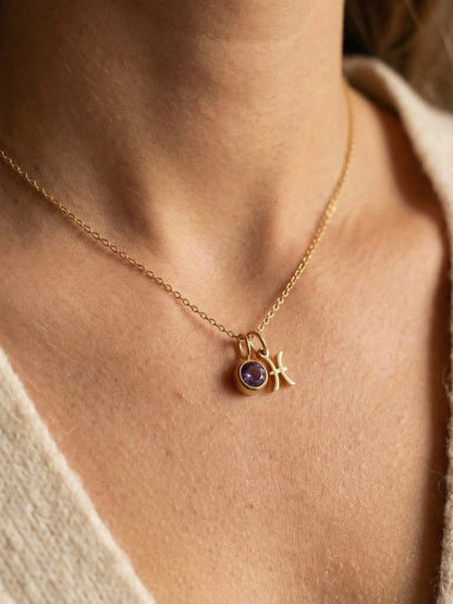 BIRTHSTONE NECKLACE
