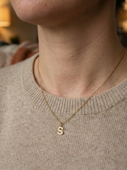 LAPARELLA LETTER NECKLACE