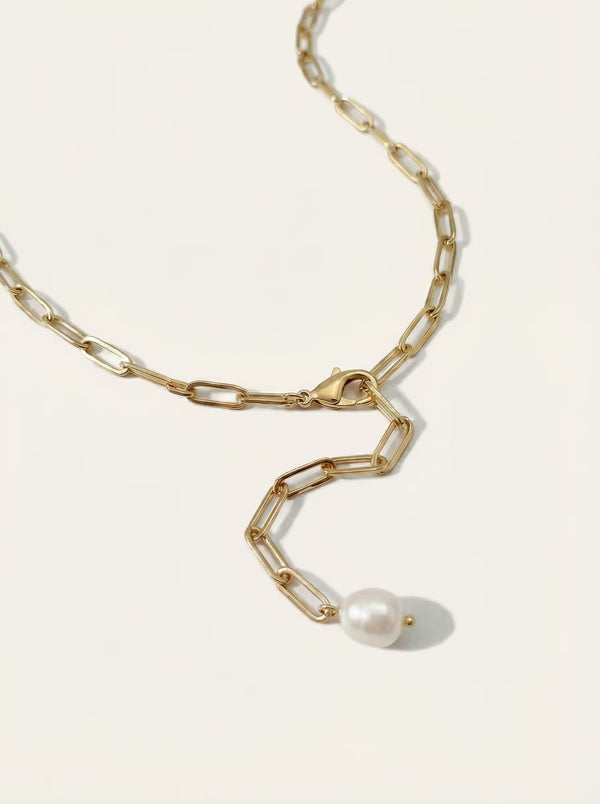 PEARL DROP NECKLACE