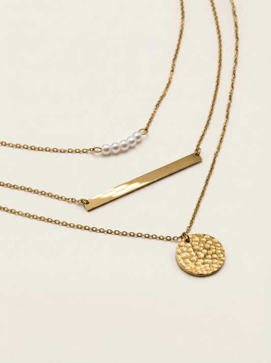LUNA TRIO NECKLACE