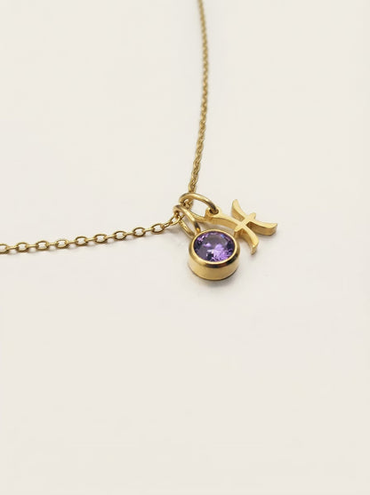 BIRTHSTONE NECKLACE