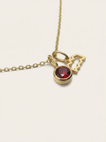 BIRTHSTONE NECKLACE