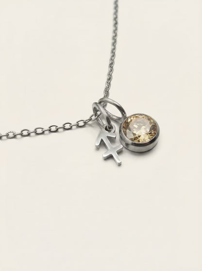 BIRTHSTONE NECKLACE