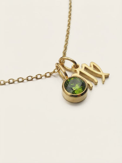 BIRTHSTONE NECKLACE