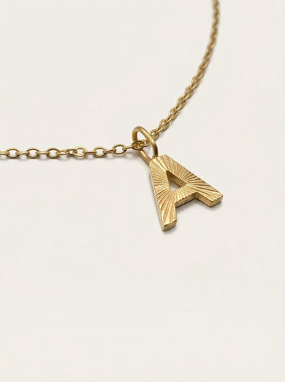 LAPARELLA LETTER NECKLACE