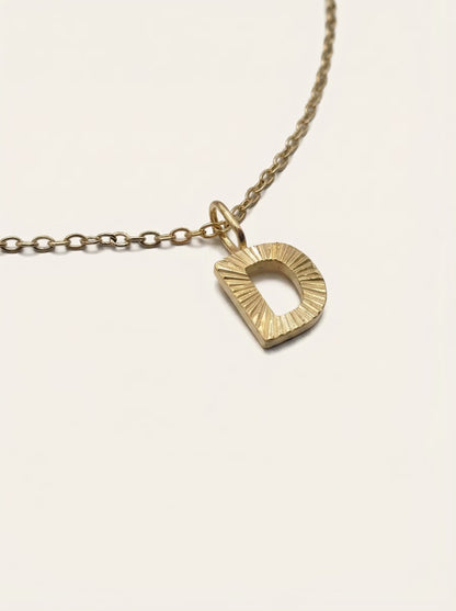 LAPARELLA LETTER NECKLACE