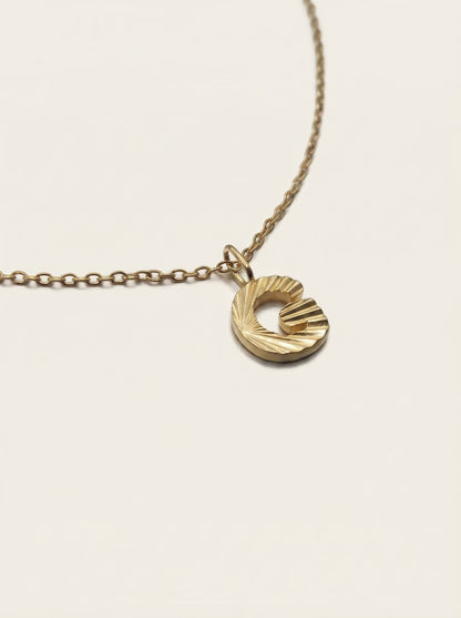 LAPARELLA LETTER NECKLACE