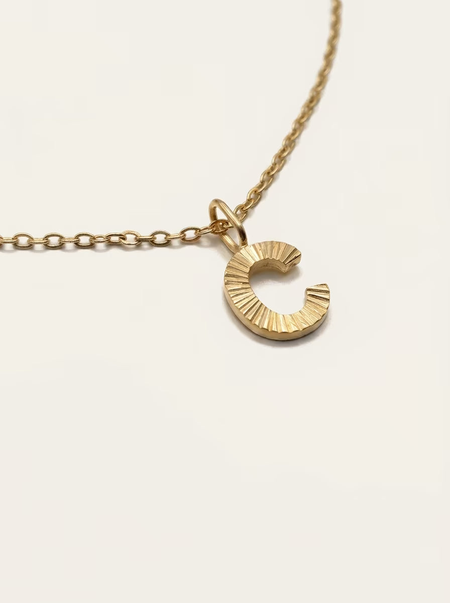 LAPARELLA LETTER NECKLACE