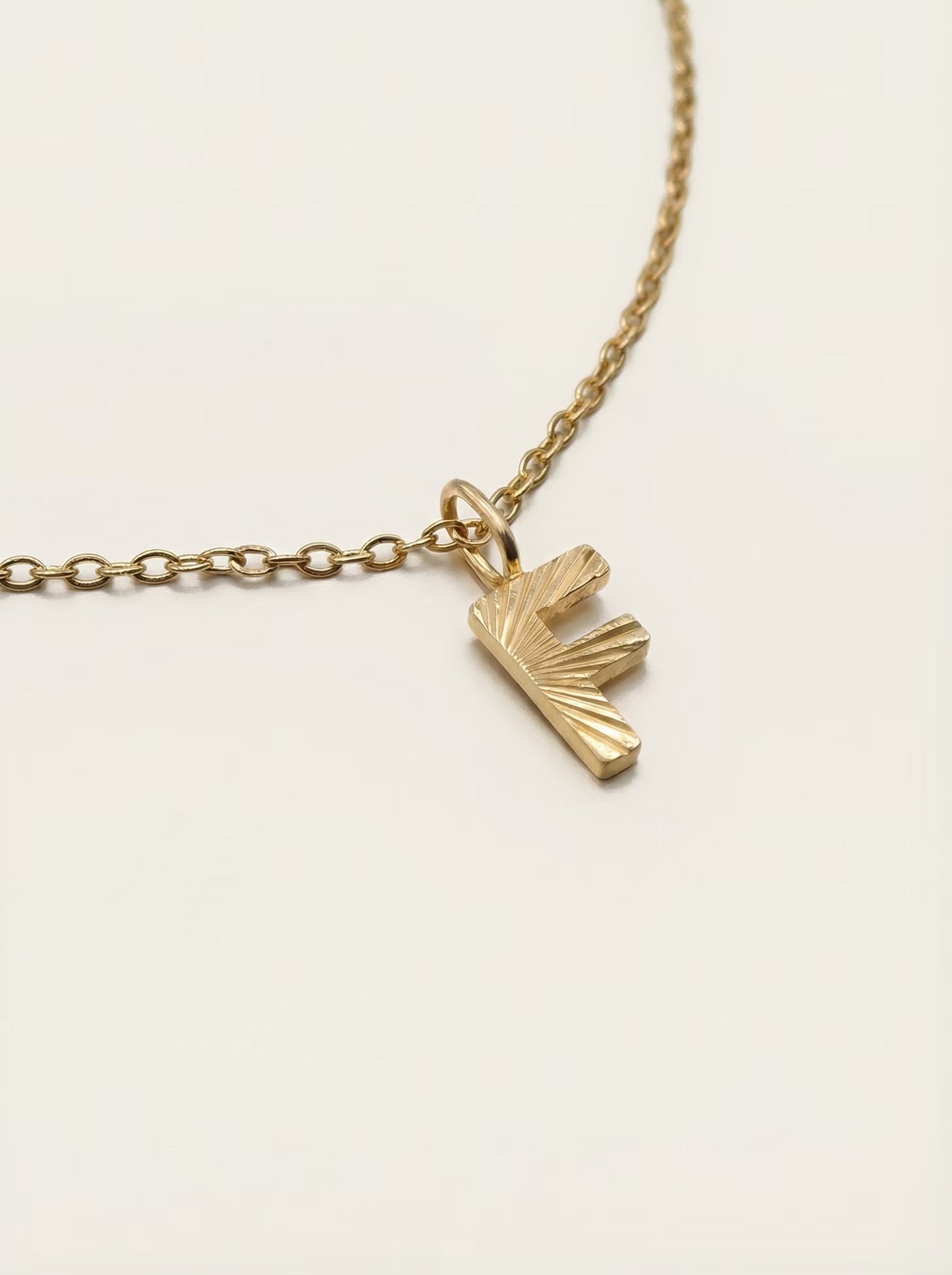 LAPARELLA LETTER NECKLACE