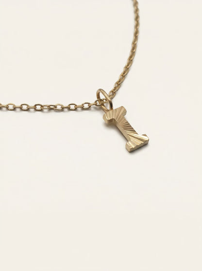 LAPARELLA LETTER NECKLACE