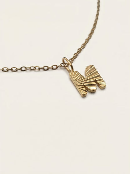 LAPARELLA LETTER NECKLACE