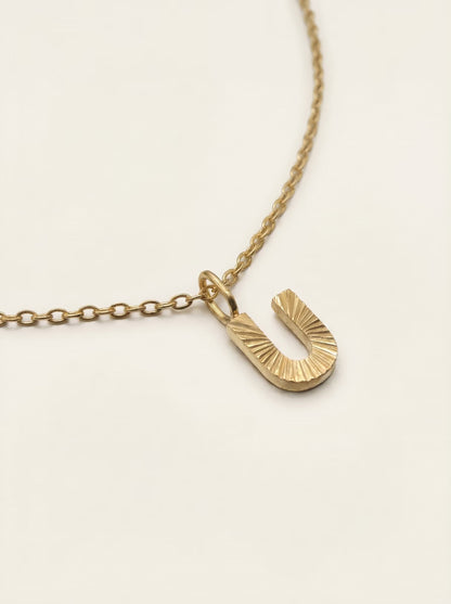 LAPARELLA LETTER NECKLACE
