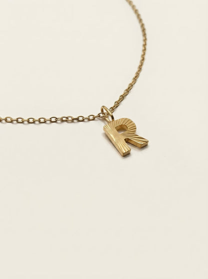 LAPARELLA LETTER NECKLACE