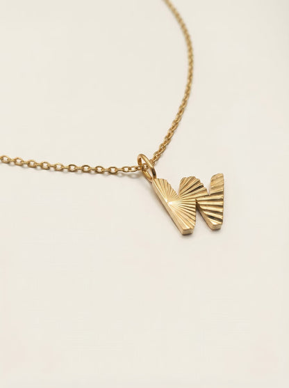 LAPARELLA LETTER NECKLACE