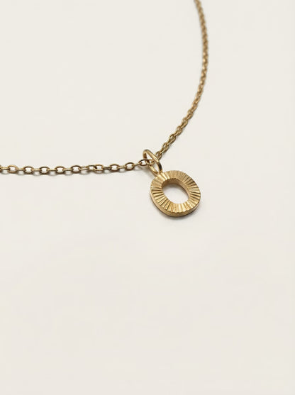 LAPARELLA LETTER NECKLACE
