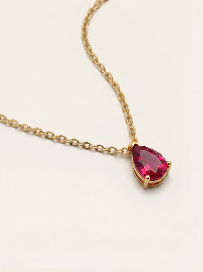 CRYSTAL DROP NECKLACE