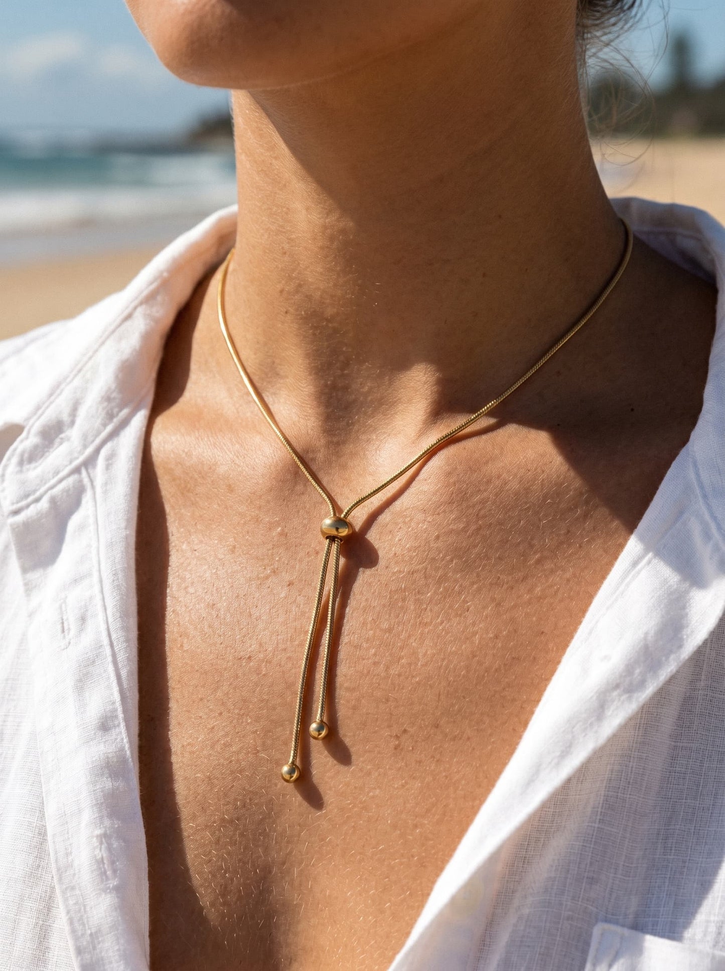 LARIAT NECKLACE