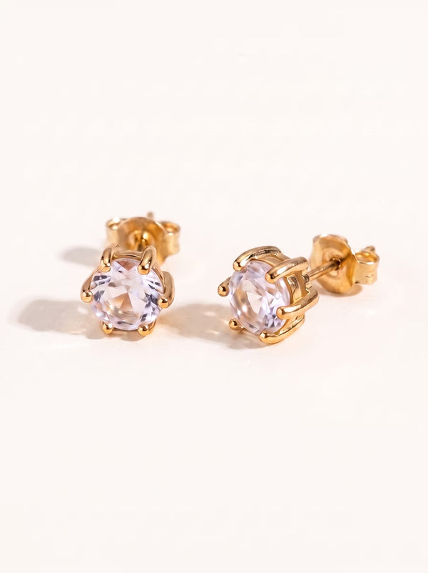 CRYSTAL STUD EARRING