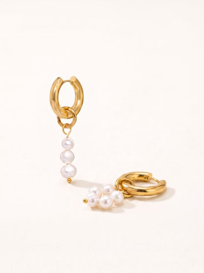 PEARL EARRING SET