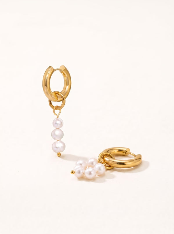 PEARL EARRING SET