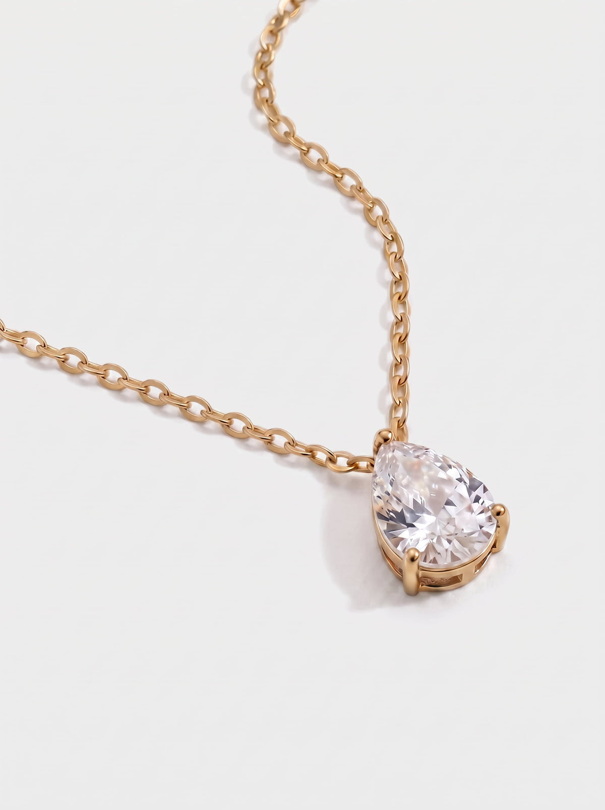 CRYSTAL DROP NECKLACE