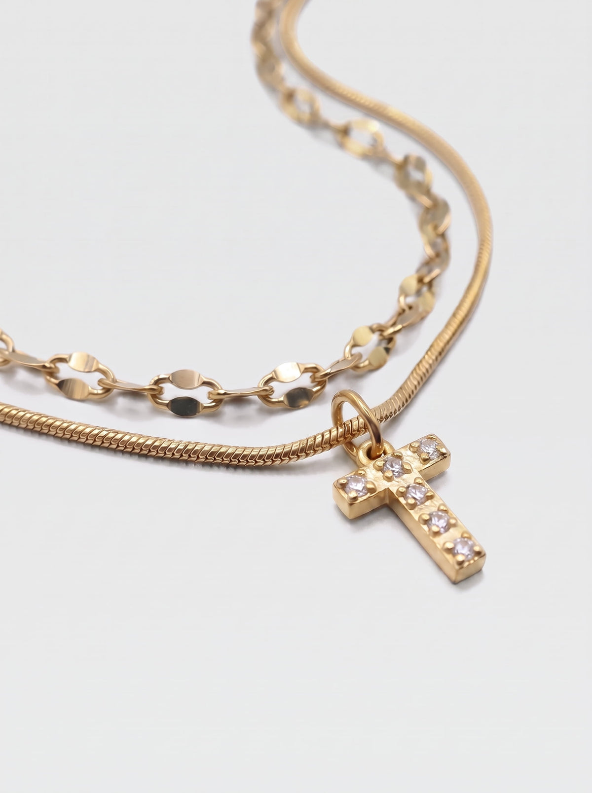 DIAMOND LETTER NECKLACE