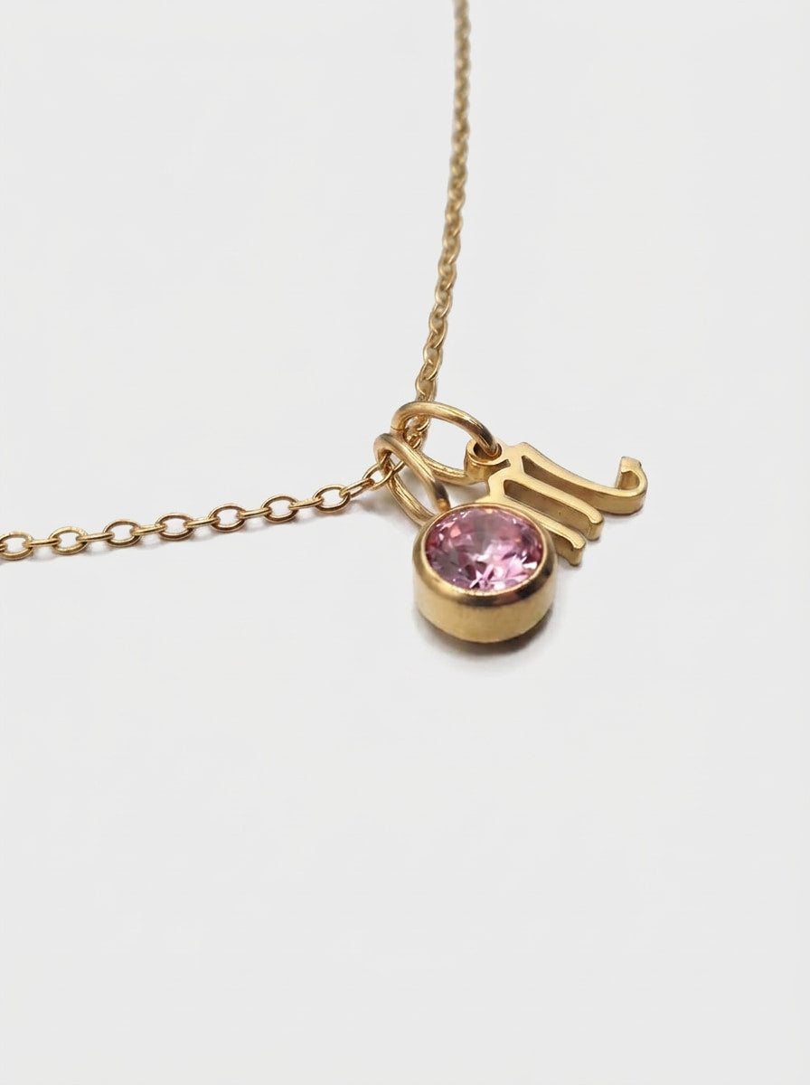 BIRTHSTONE NECKLACE