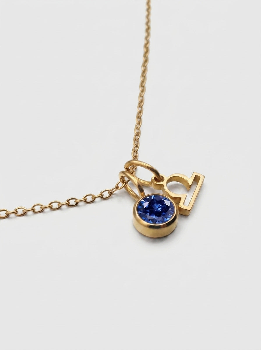 BIRTHSTONE NECKLACE