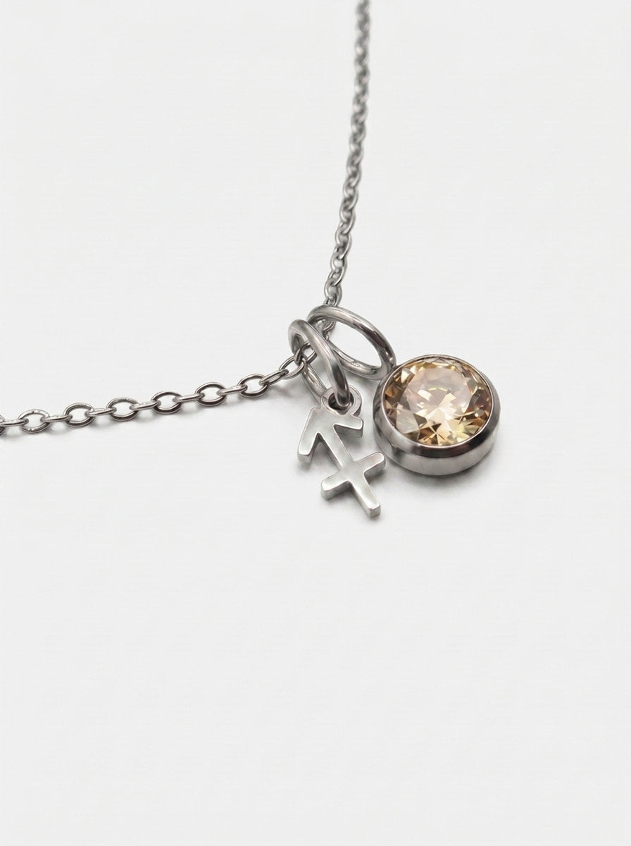 BIRTHSTONE NECKLACE