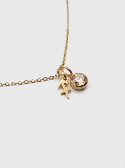 BIRTHSTONE NECKLACE